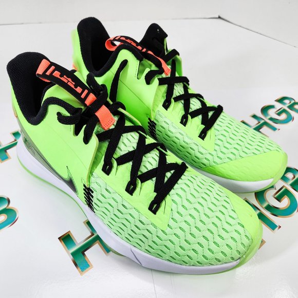 Nike Lebron Witness V Men's Basketball Sneaker Shoe Limited Green CQ9380-300 - Picture 9 of 14